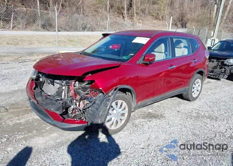 2015 Nissan Rogue S from USA, damaged, VIN KNMAT2MV1FP523024